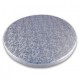 Cake drum 30cm zilver